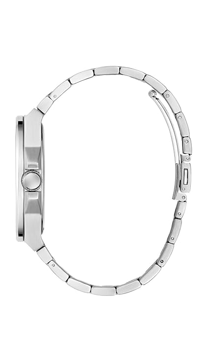 GUESS Vinyl Analog Watch for Men with Round Dial & Water Resistant Man's Wrist Watches