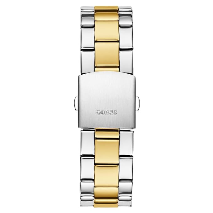 GUESS Stainless Steel Analog Green Dial Men's Watch-Gw0804G4, Band Color:Multicolor