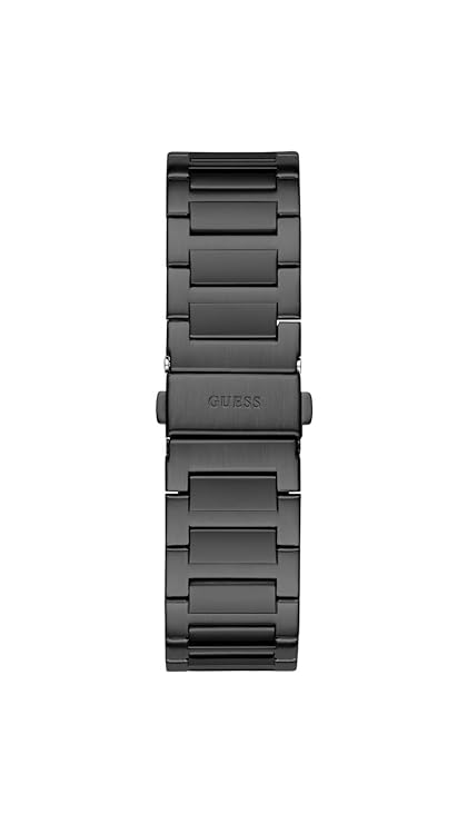 GUESS Vinyl Analog Watch for Men with Round Dial & Water Resistant Man's Wrist Watches