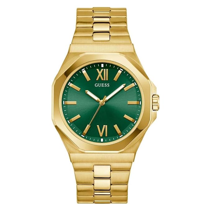 GUESS Emperor Champagne Round Dial Analog Men's Watch