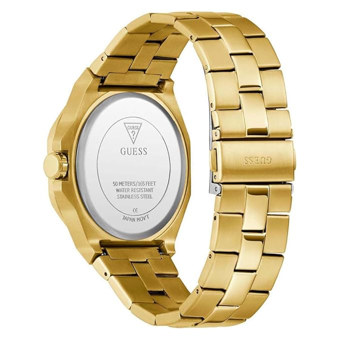GUESS Emperor Champagne Round Dial Analog Men's Watch