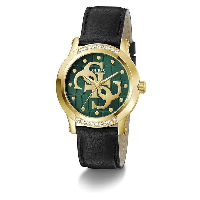 GUESS Annette Green Round Dial Analog Women's Watch