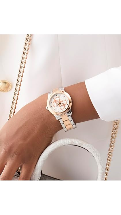 GUESS Annette Analog Watch for Women with Round Dial & Water Resistant Women's Wrist Watches