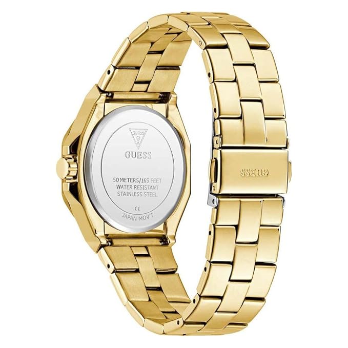 Women Quartz Green Dial Analog Stainless Steel Watch GW0873L4