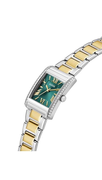 GUESS Bonnie Green Rectangle Dial Analog Women's Watch