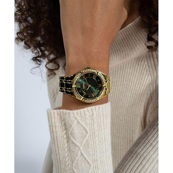 GUESS Analog Green Dial Women's Watch