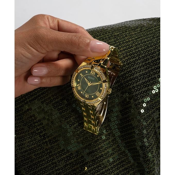 GUESS Analog Green Dial Women's Watch