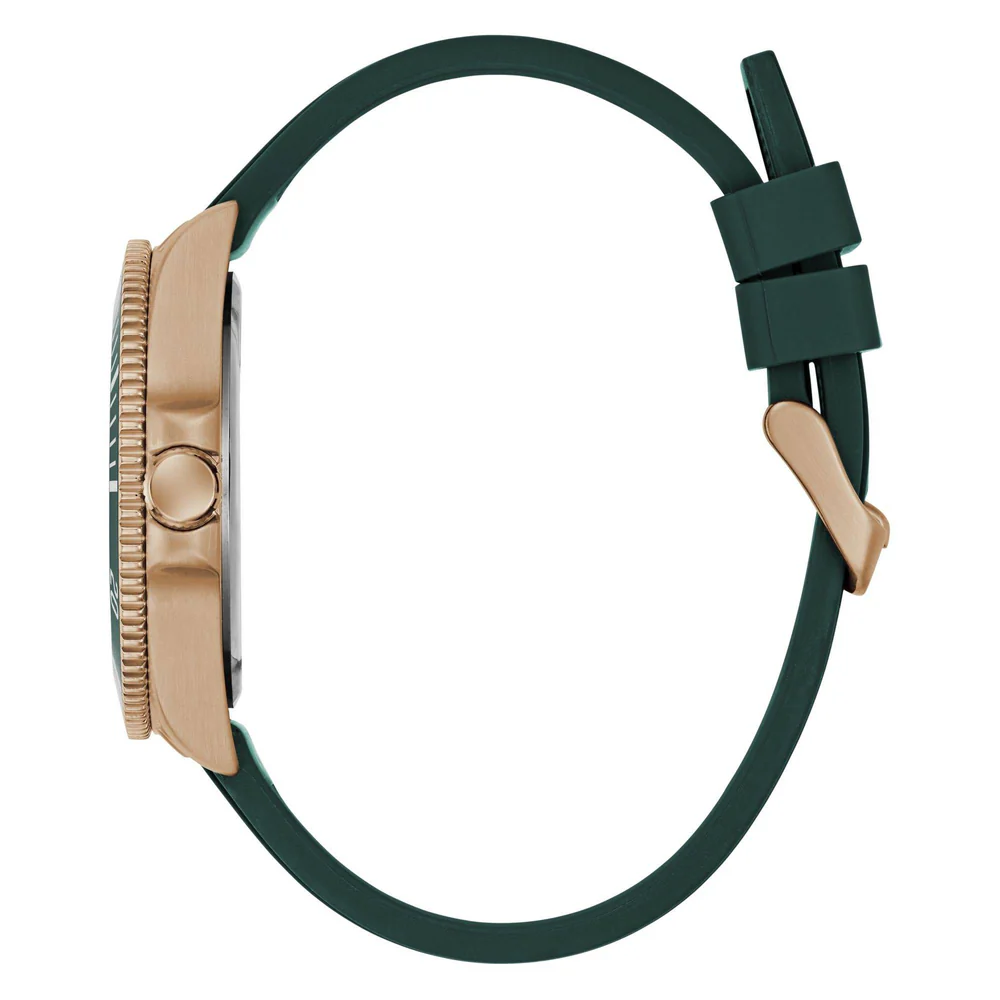 GUESS Mens Green Dial Analog Watch