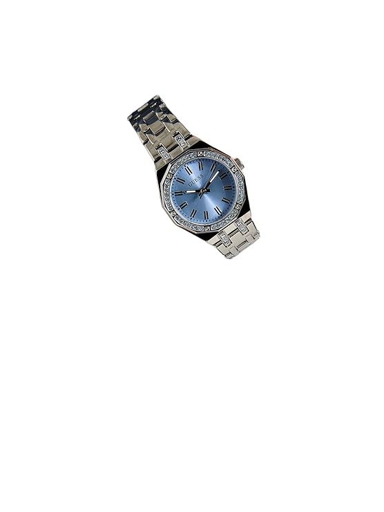 GUESS Ice Blue Round Dial Analog Women's Watch