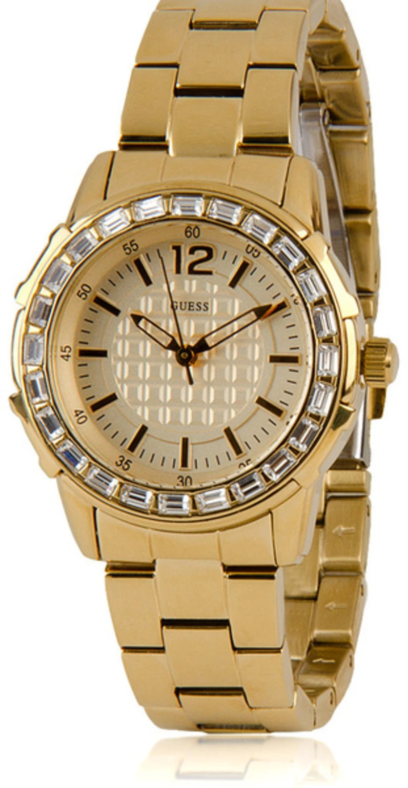 Guess Analog Gold Dial Women's Watch