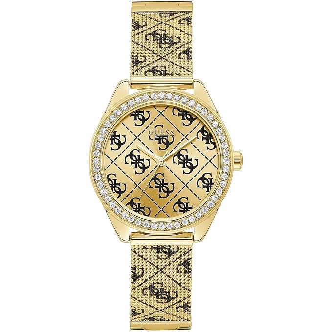 Guess Analog Champagne Dial Women's Watch