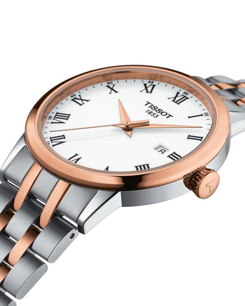 Tissot-Men-Classic-Dream-Round-White-Watch