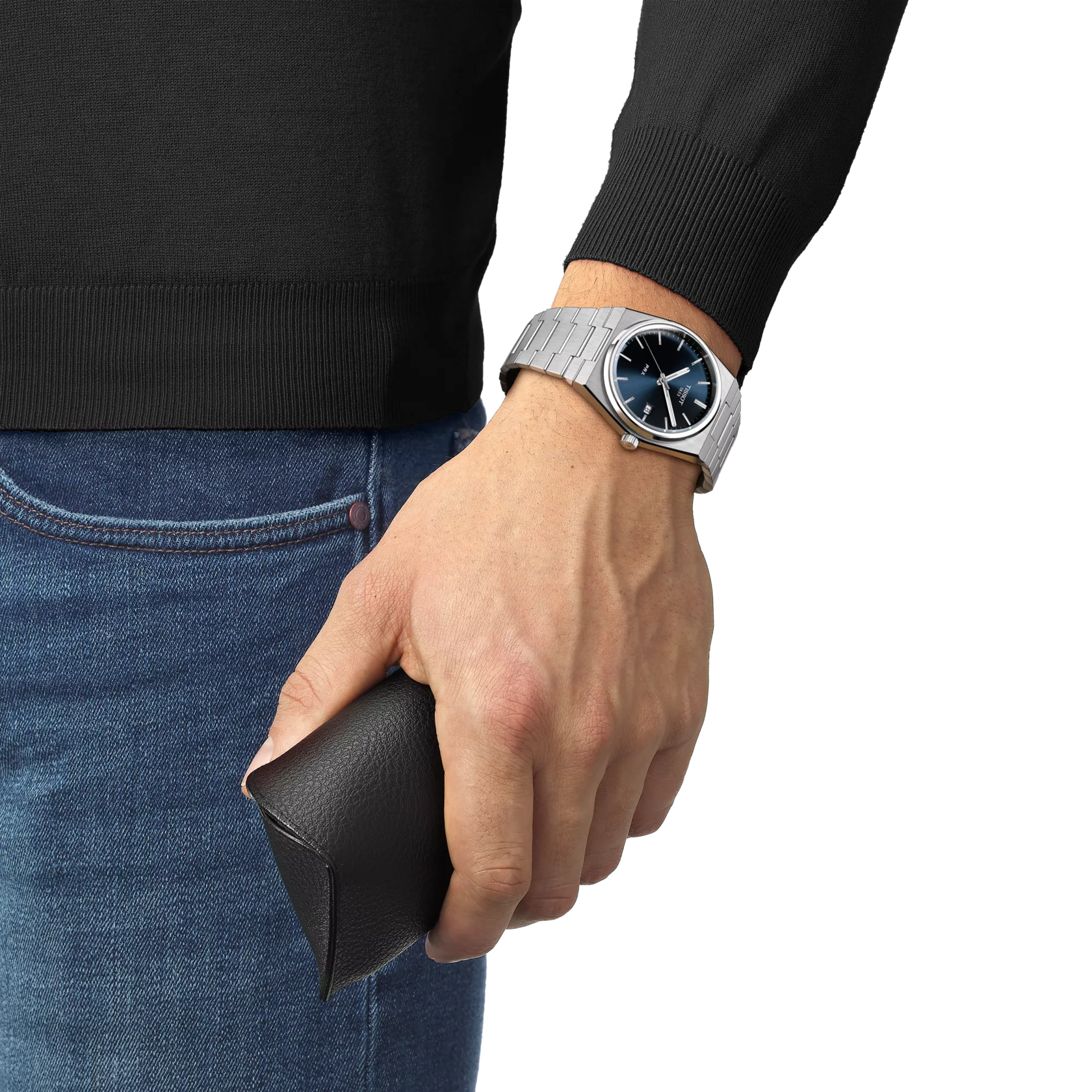 Tissot Men PRX Asymmetrical Blue Watch