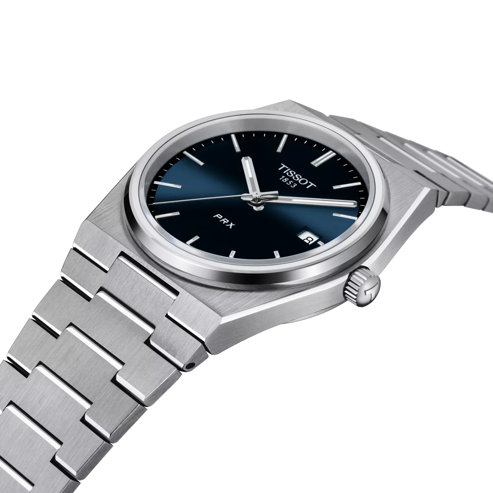 Tissot Men PRX Asymmetrical Blue Watch