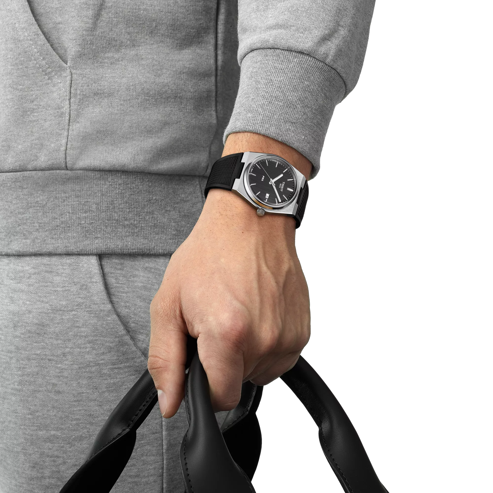 Tissot Men PRX Asymmetrical Black Watch