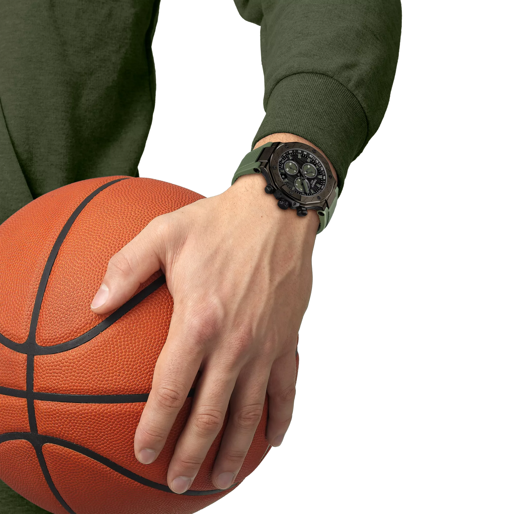 TISSOT T-Race Men Quartz Dark Grey Dial Chronograph Silicone Watch