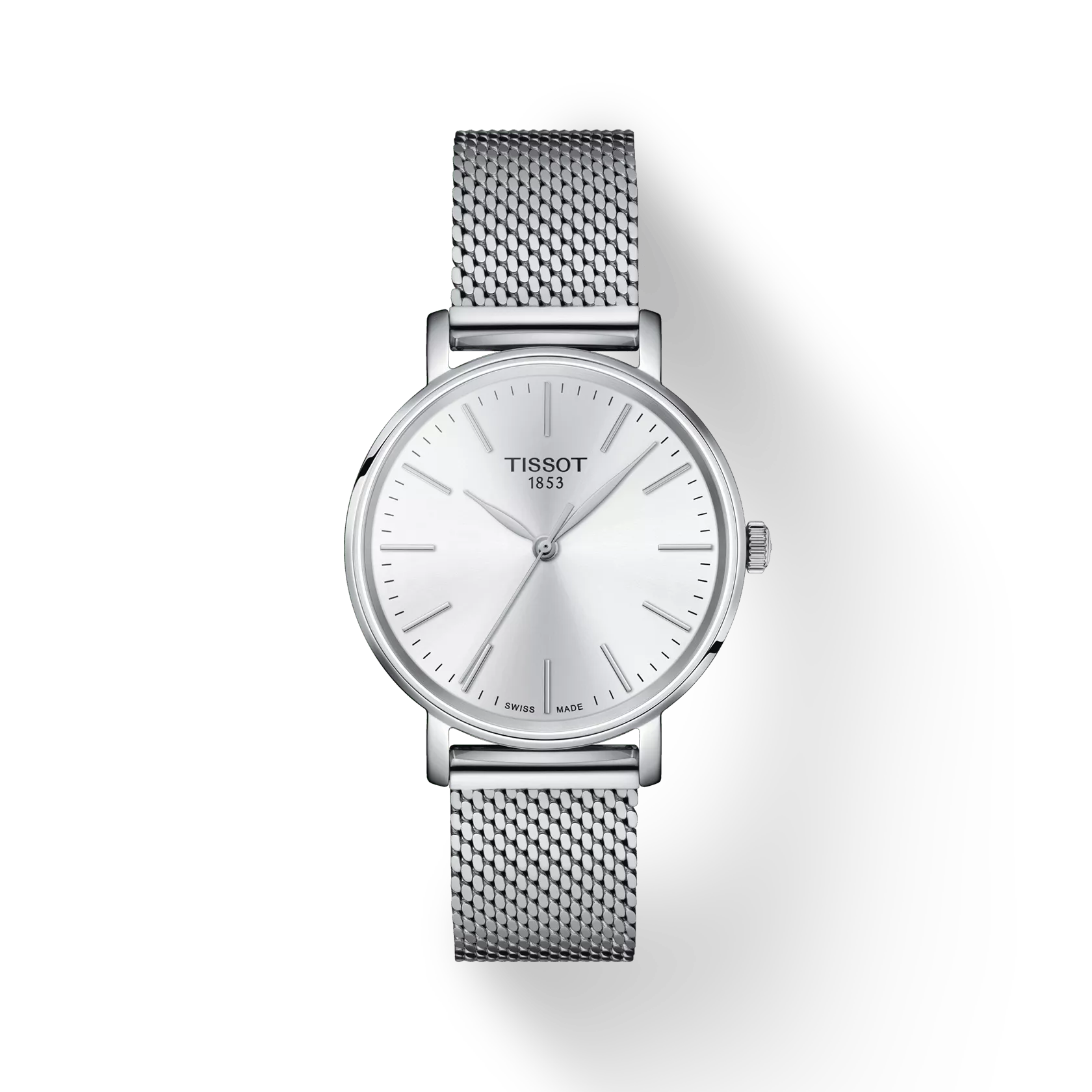 Tissot Womens Everytime Lady 316L Stainless Steel case Quartz Watch