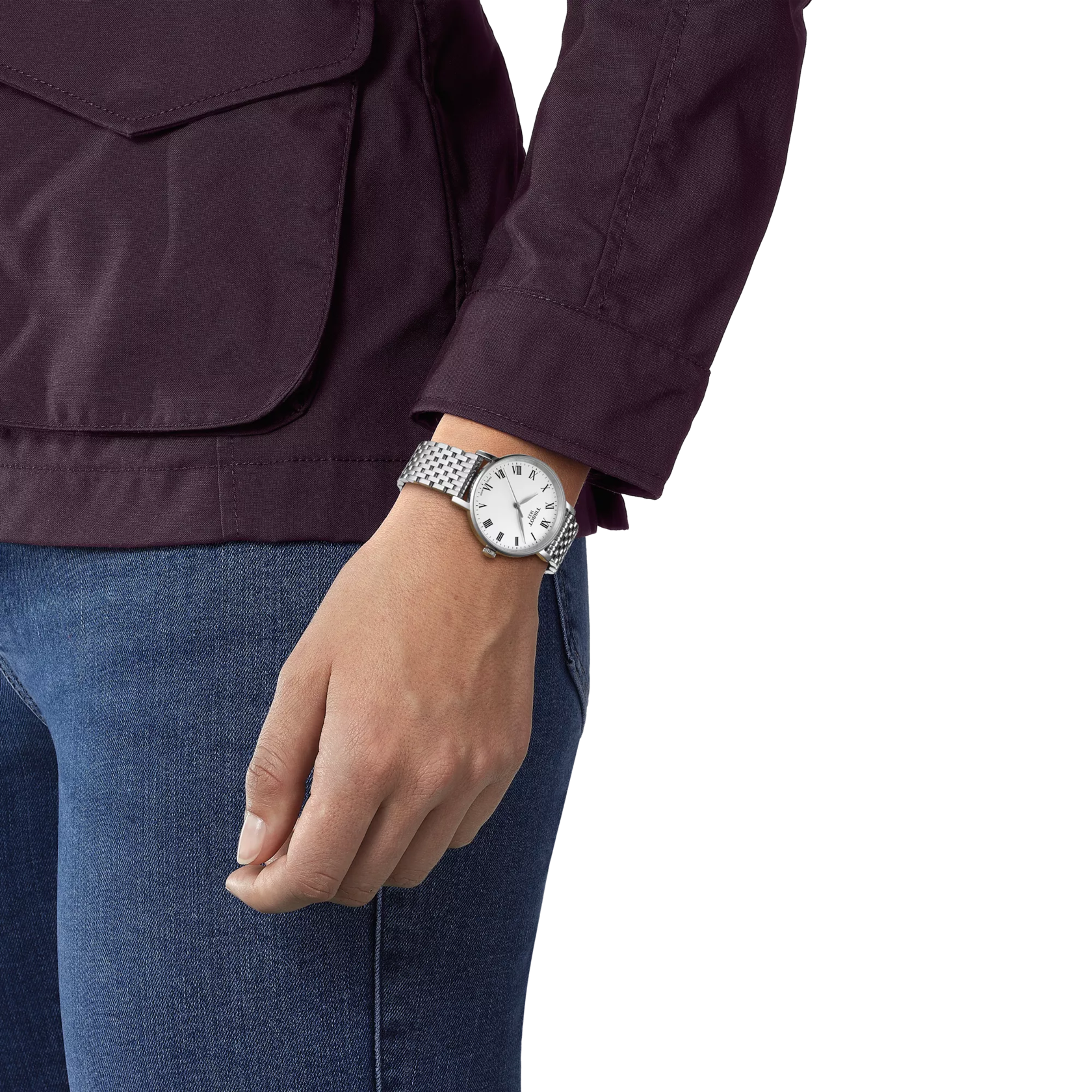 Tissot Women EVERYTIME Round Silver Watch