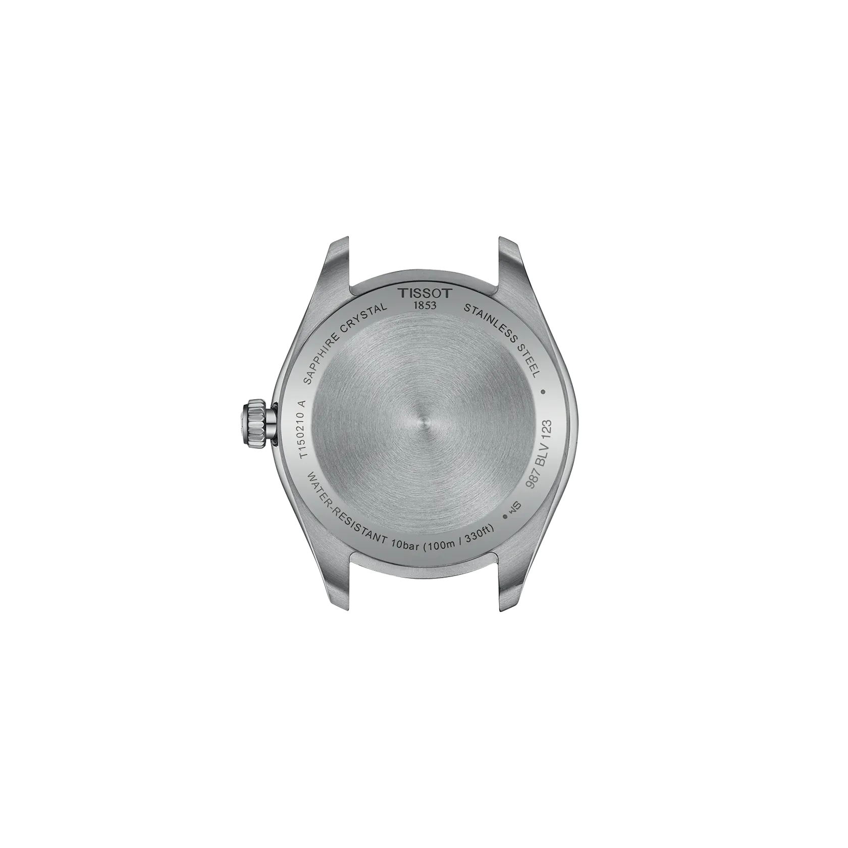 TISSOT PR 100 Unisex Quartz Ice Blue Dial Analog Stainless Steel Watch
