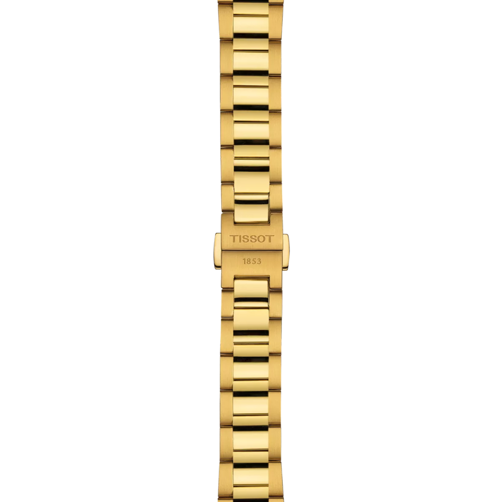 TISSOT PR 100 Women Quartz Champagne Dial Analog Stainless Steel Watch
