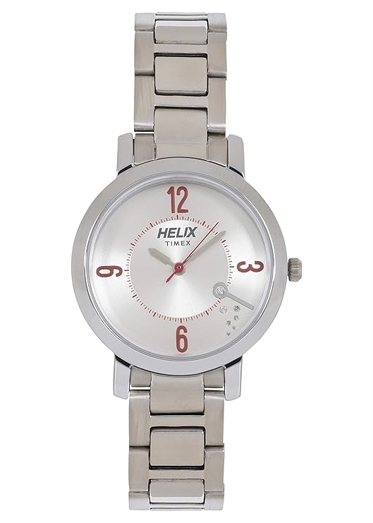 helix Analog Silver Dial Women's Watch