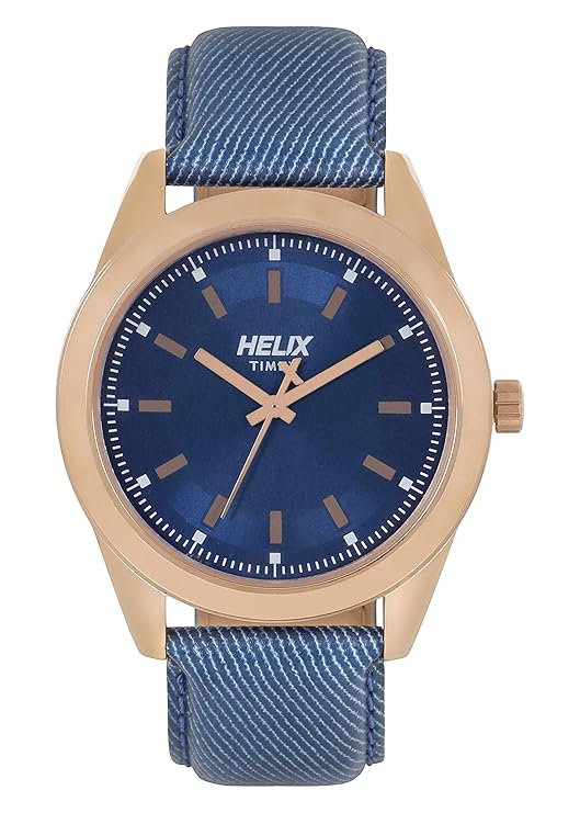 helix Analog Blue Dial Men's Watch