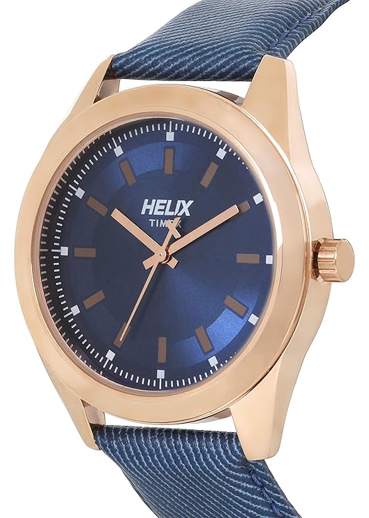 helix Analog Blue Dial Men's Watch