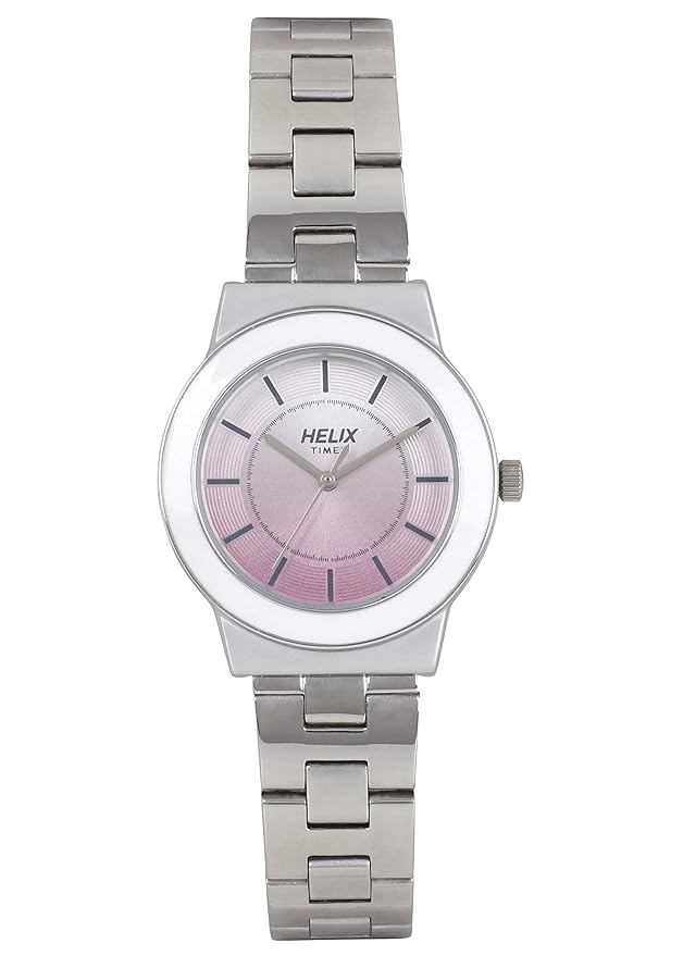 helix Analog Silver Dial Women's Watch