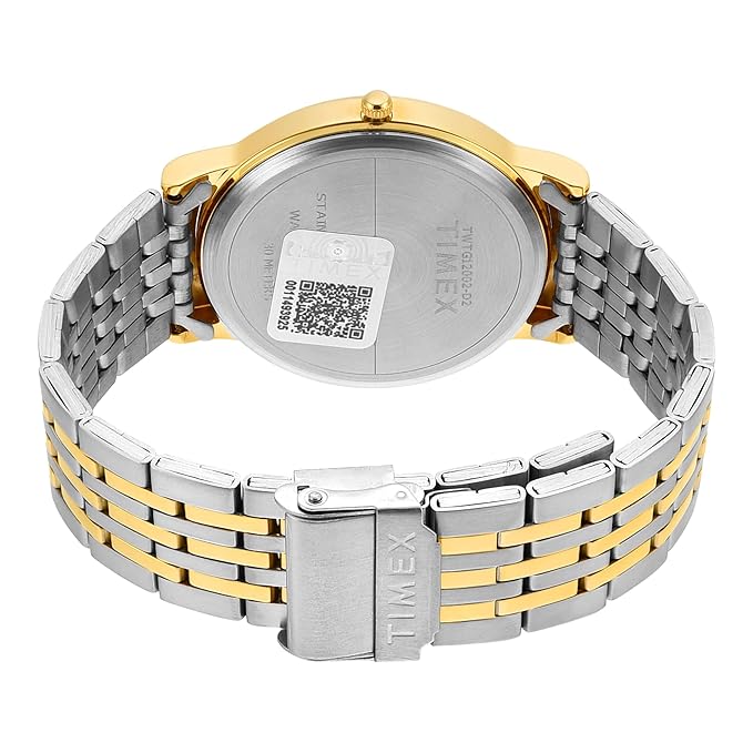 TIMEX Classics Analog Watch for Men with Round Dial & Water Resistant Man's Wrist Watch
