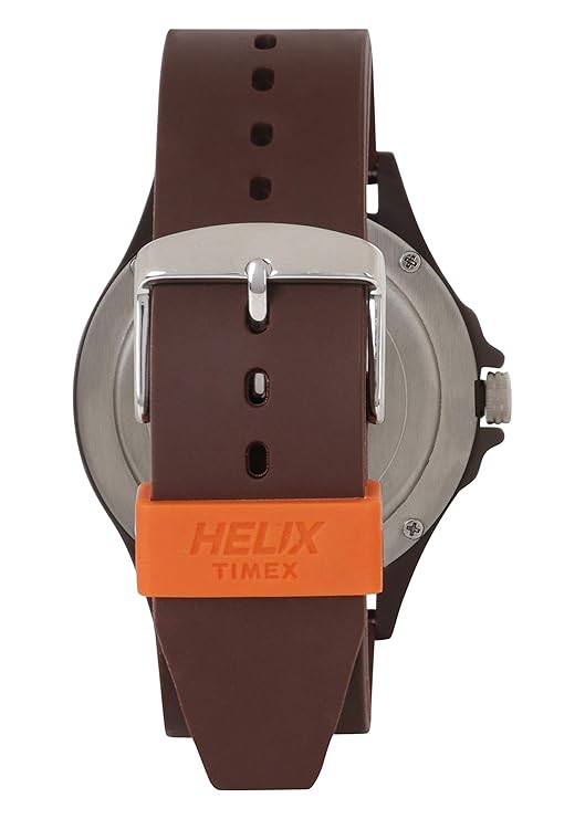 helix Analog Brown Dial Men's Watch