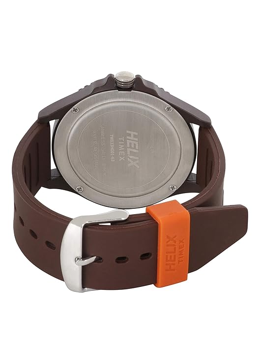 helix Analog Brown Dial Men's Watch