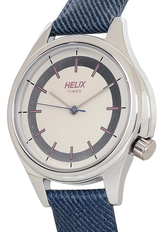 helix Analog Silver Dial Women's Watch