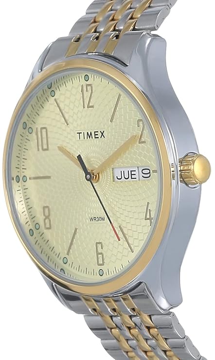 TIMEX Classics Analog Watch for Men with Round Dial & Water Resistant Man's Wrist Watches
