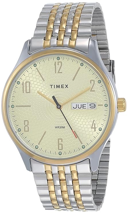TIMEX Classics Analog Watch for Men with Round Dial & Water Resistant Man's Wrist Watches