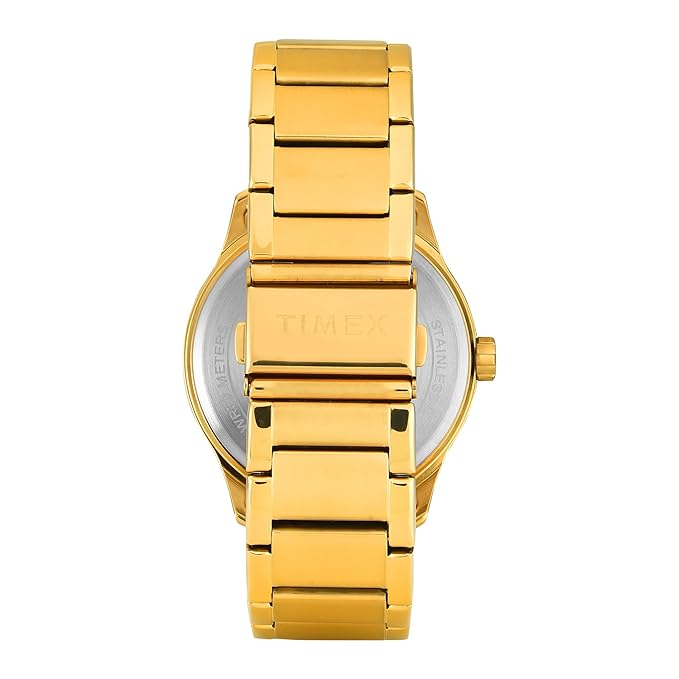TIMEX Analog Watch for Man with Round Dial & Water Resistant Men's Wrist Watches