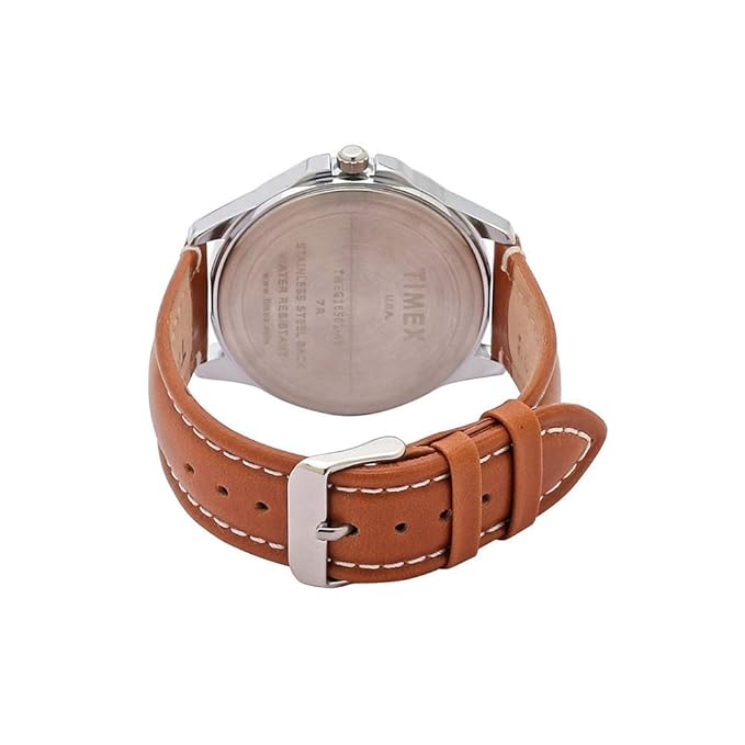 Timex Analog Silver Dial Men's Watch