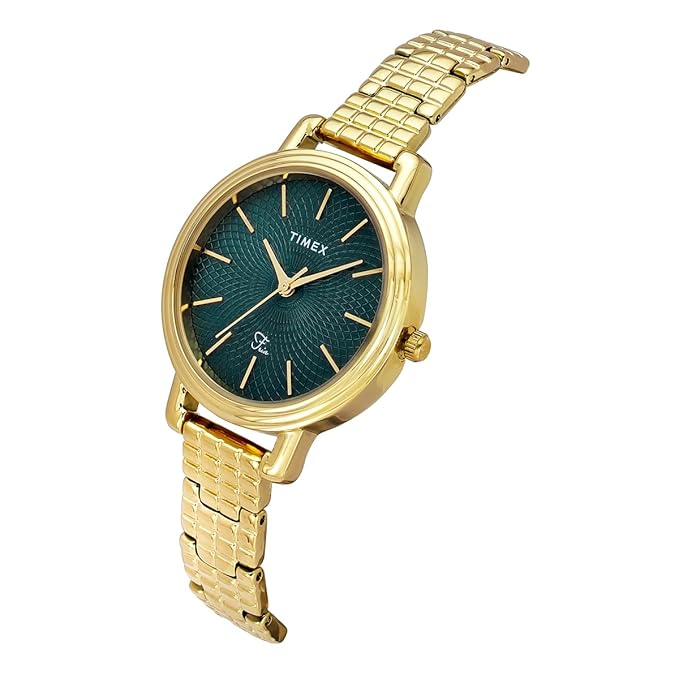 TIMEX Fria Green Round Dial Analog Women's Watch