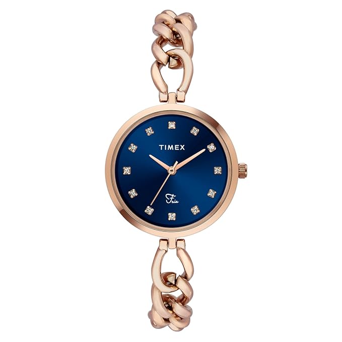 TIMEX Fria Blue Round Dial Analog Women's Watch