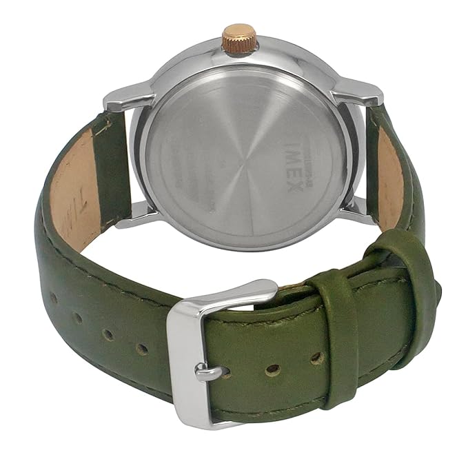TIMEX Analog Watch for Men with Round Dial & Water Resistant Man's Wrist Watches