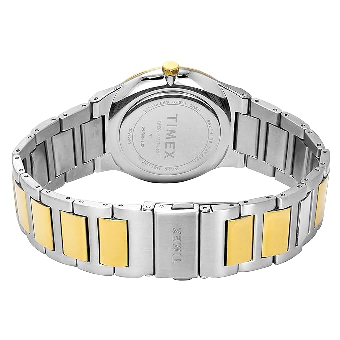 TIMEX Analog Watch for Men with Round Dial & Water Resistant Man's Wrist Watches