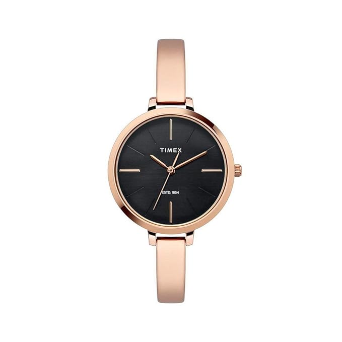 TIMEX Analog Watch for Women with Round Dial & Water Resistant Women's Wrist Watches