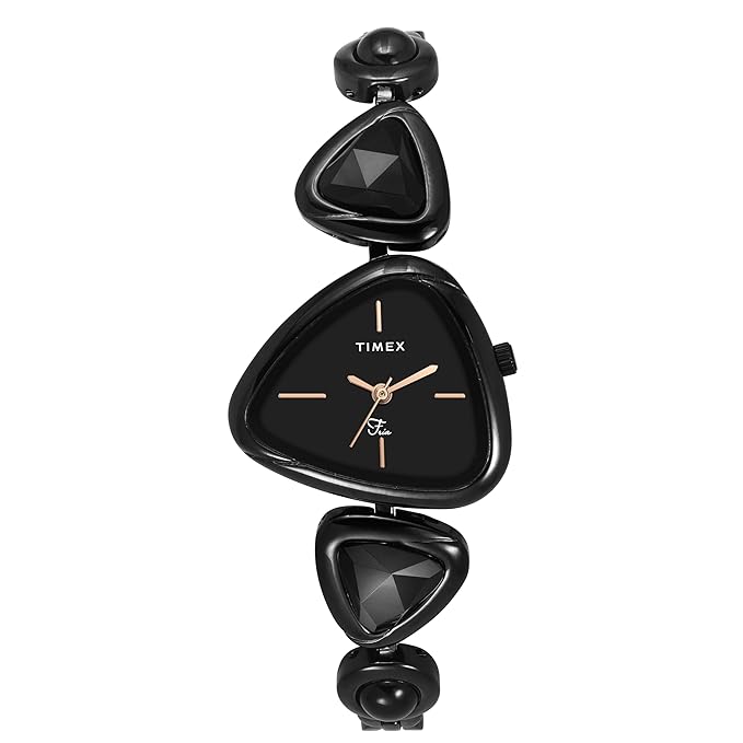 TIMEX Fria Analog Watch for Women with Triangle Dial & Water Resistant Women's Wrist Watches
