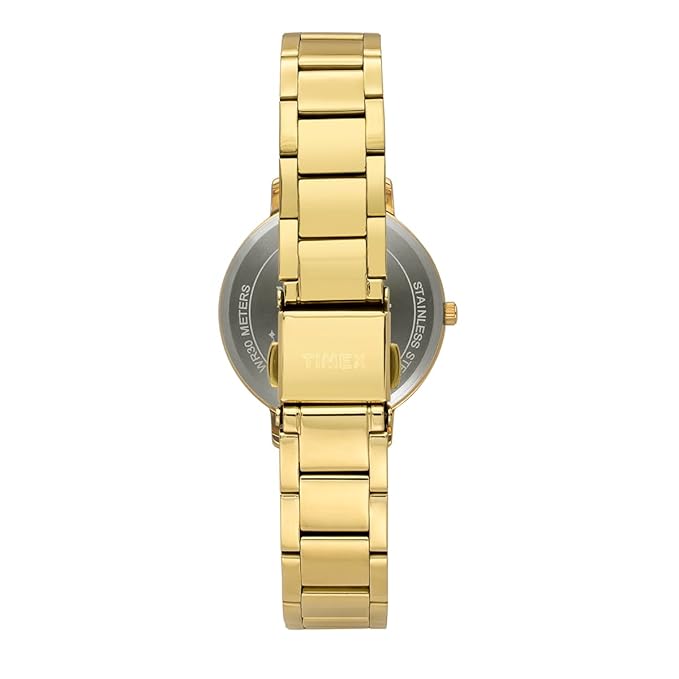 TIMEX Analog Watch for Woman with Round Dial & Water Resistant Women's Wrist Watches