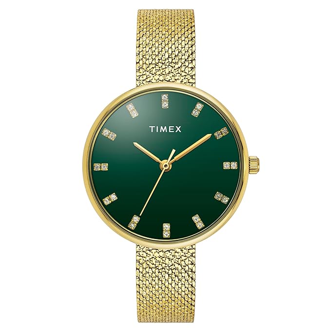 TIMEX Analog Watch for Woman Available in Multicolor Water Resistant Women's Wrist Watches