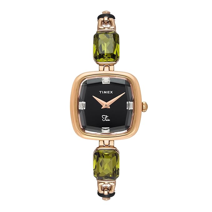 TIMEX Fria Analog Watch for Women with Square Dial & Water Resistant Women's Wrist Watches