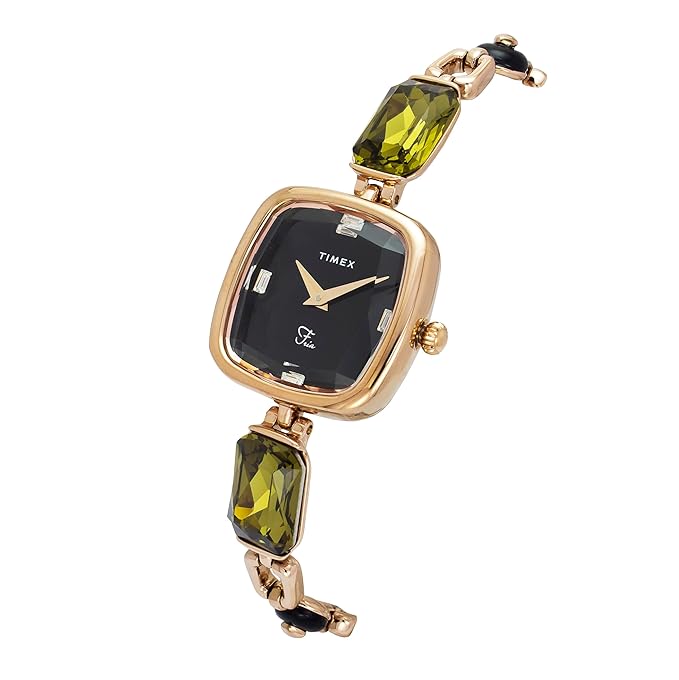 TIMEX Fria Analog Watch for Women with Square Dial & Water Resistant Women's Wrist Watches
