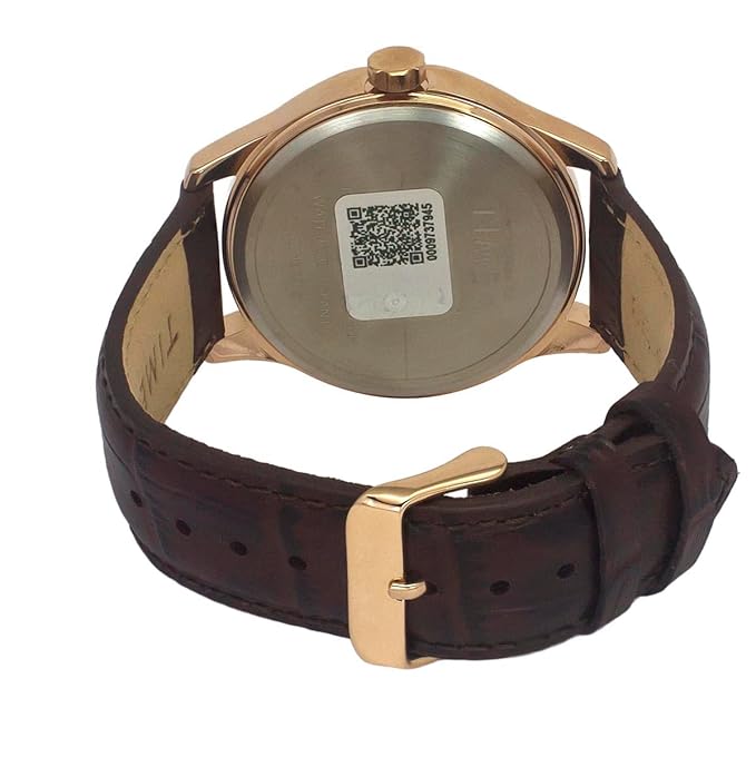 TIMEX Empera Analog Watch for Men with Round Dial & Water Resistant Man's Wrist Watch