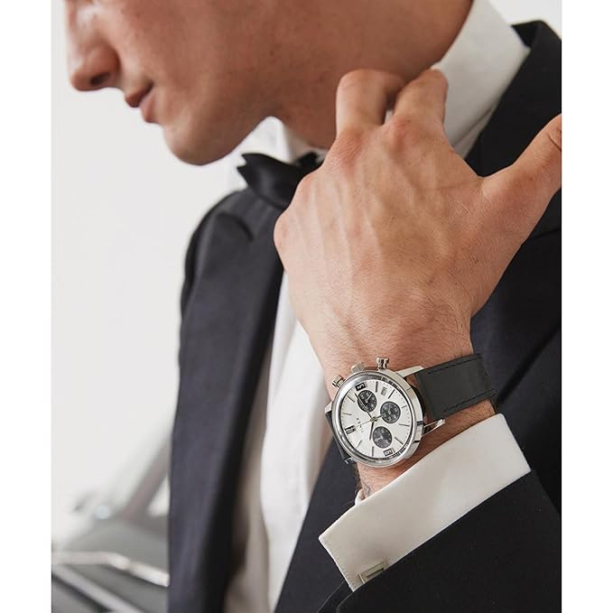 TIMEX Marlin Analog Watch for Men with Round Dial & Water Resistant Man's Wrist Watch