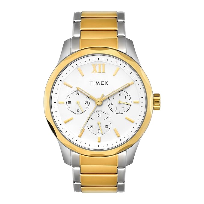 TIMEX Empera Analog Watch for Men with Round Dial & Water Resistant Man's Wrist Watch