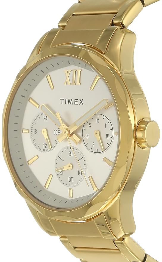 TIMEX Empera Analog Watch for Men with Round Dial & Water Resistant Man's Wrist Watch